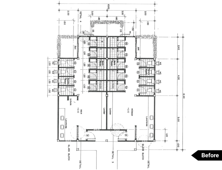 Club Med Changing Room - The Live Design Project